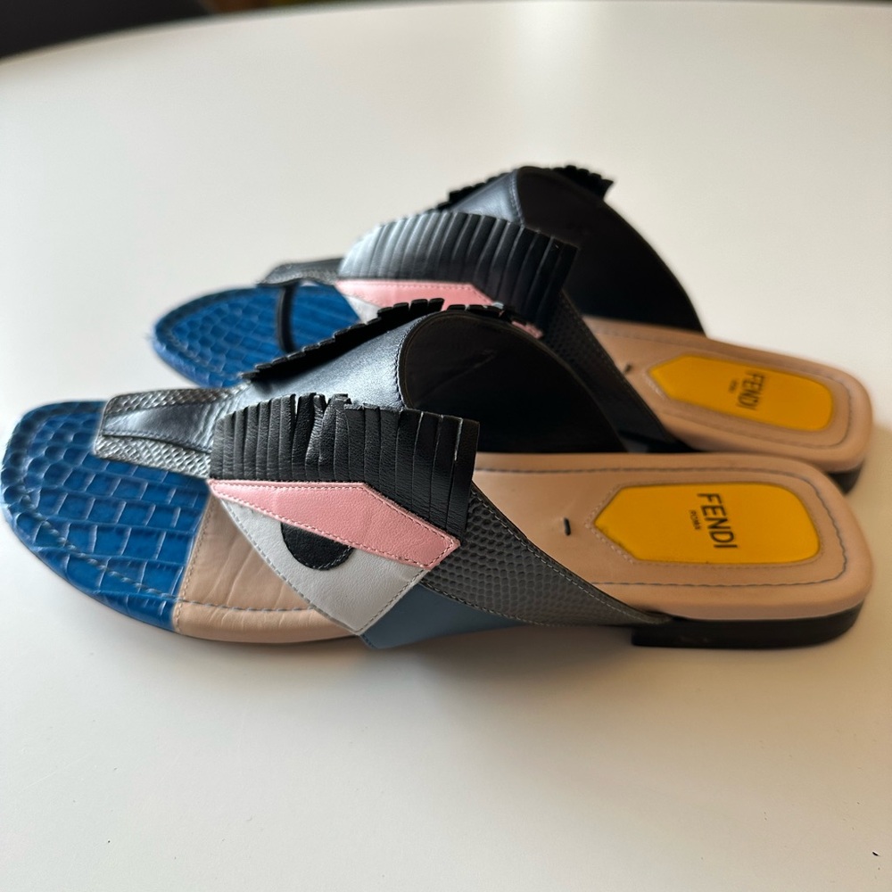 Fendi Monster Sandals size 37.5